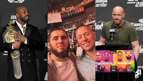 Georges St-Pierre talks about Islam Makhachev amidst the P4P debate started by Dana White and Jon Jones