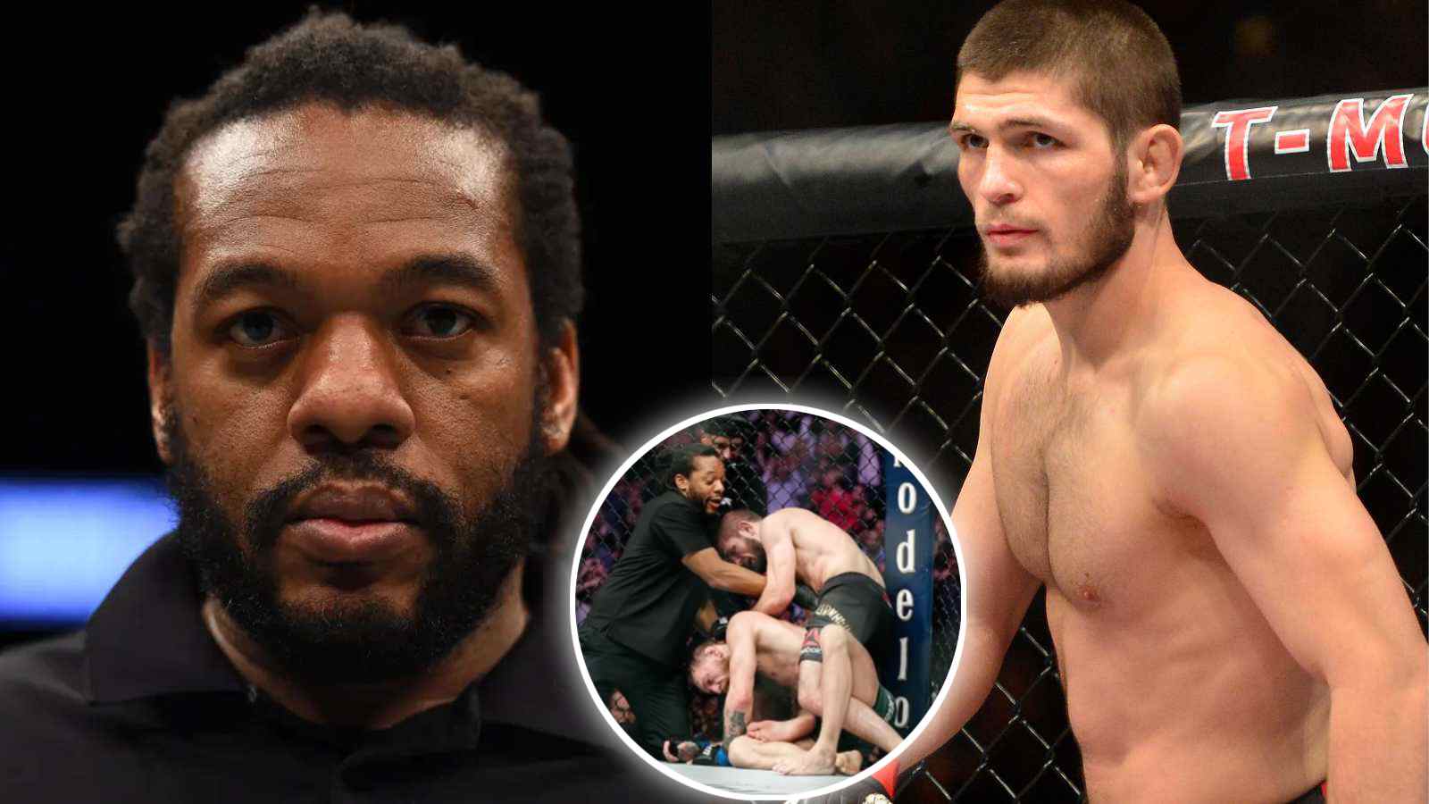 Referee Herb Dean reveals HILARIOUS ‘respect’ moment from Khabib Nurmagomedov during Conor McGregor brawl