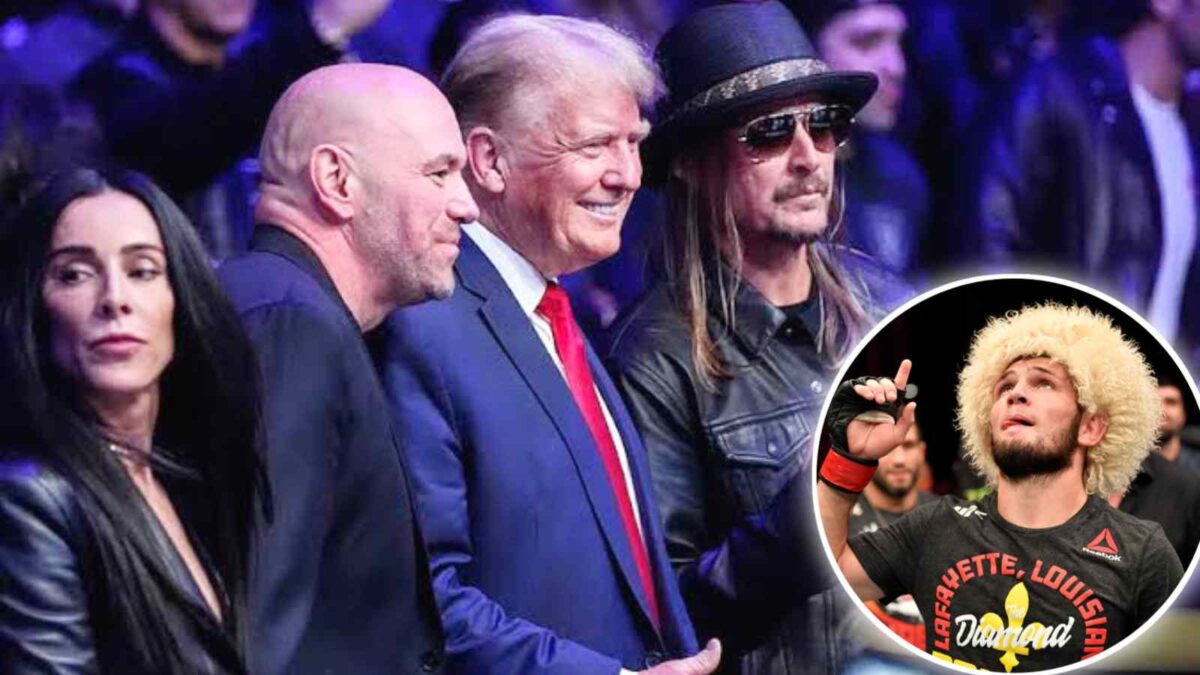 
Donald Trump remembers asking Dana White about Khabib Nurmagomedov 