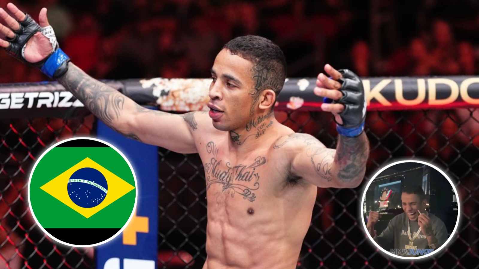 Viral ‘cigarette smoking’ UFC fighter makes SHOCKING admission about living in the streets of Brazil