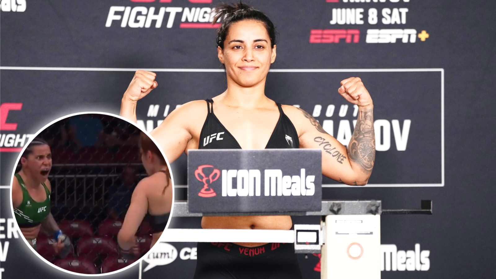 WATCH: Indian Puja Tomar brought the dog out of her to make history at UFC Louisville