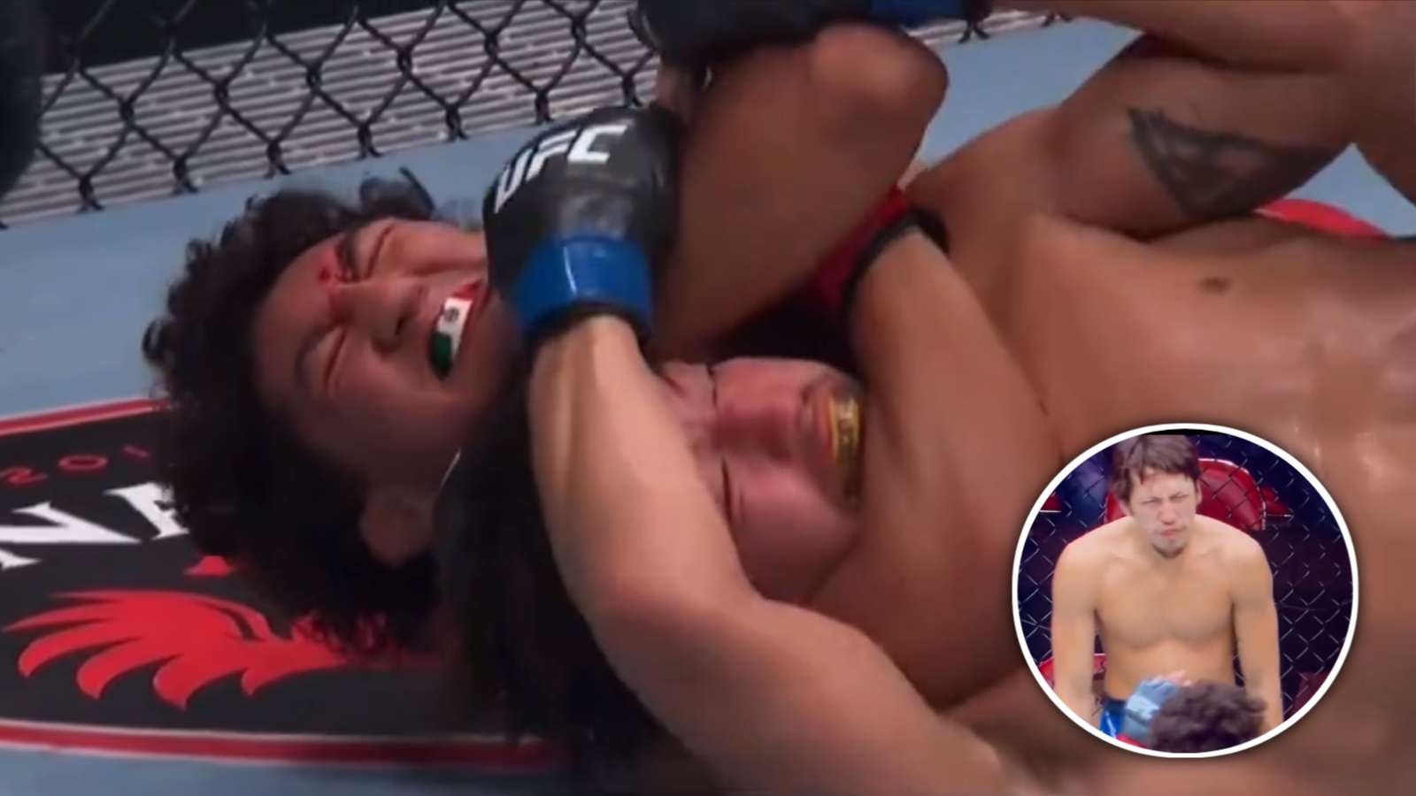 WATCH: UFC fighter says ‘f**k you’ to 19-year-old Raul Rosas Jr. and gets choked out