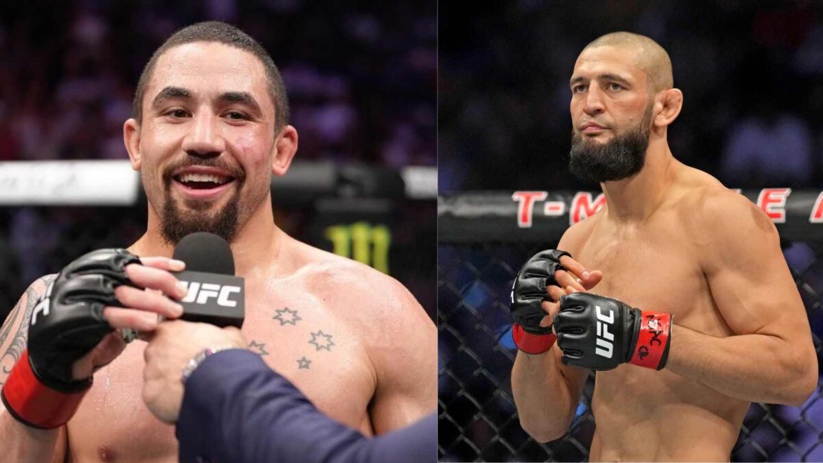 Robert Whittaker responds to Khamzat Chimaev's callout