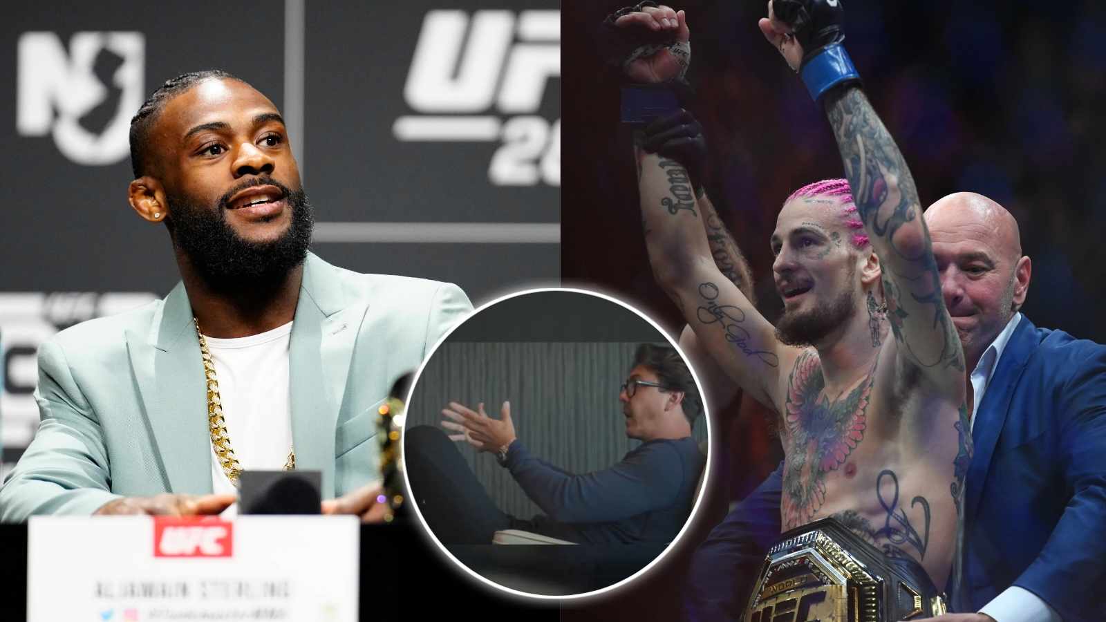 Aljamain Sterling breaks silence after behind-the-scenes of UFC brass ...