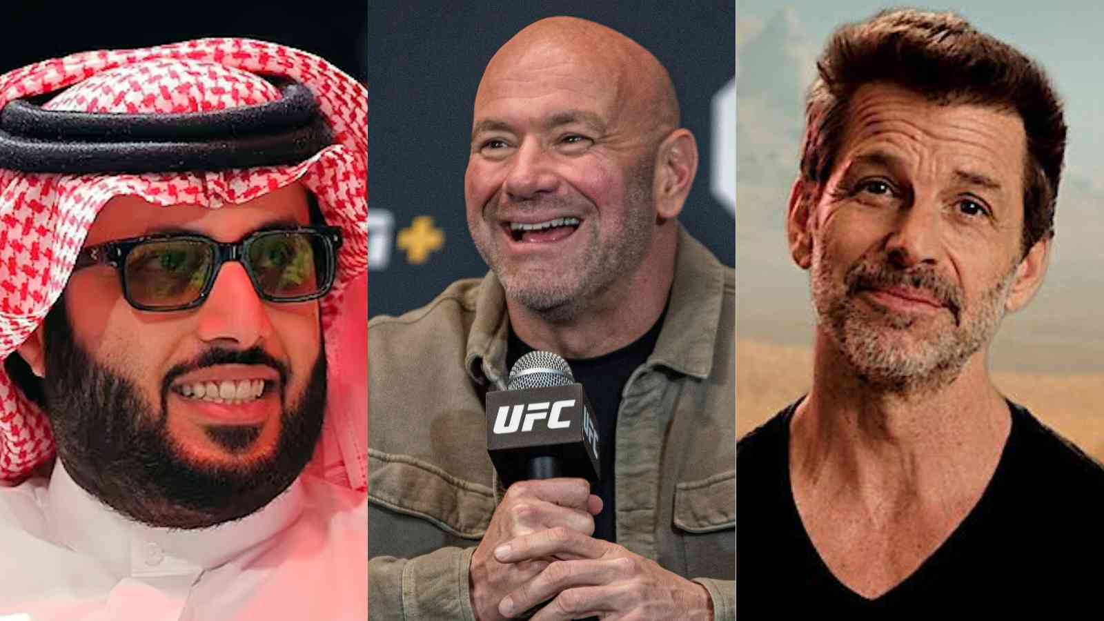 Saudi royalty encourages Dana White to put women on Saudi card and calls famed director Zack Snyder for UFC movie