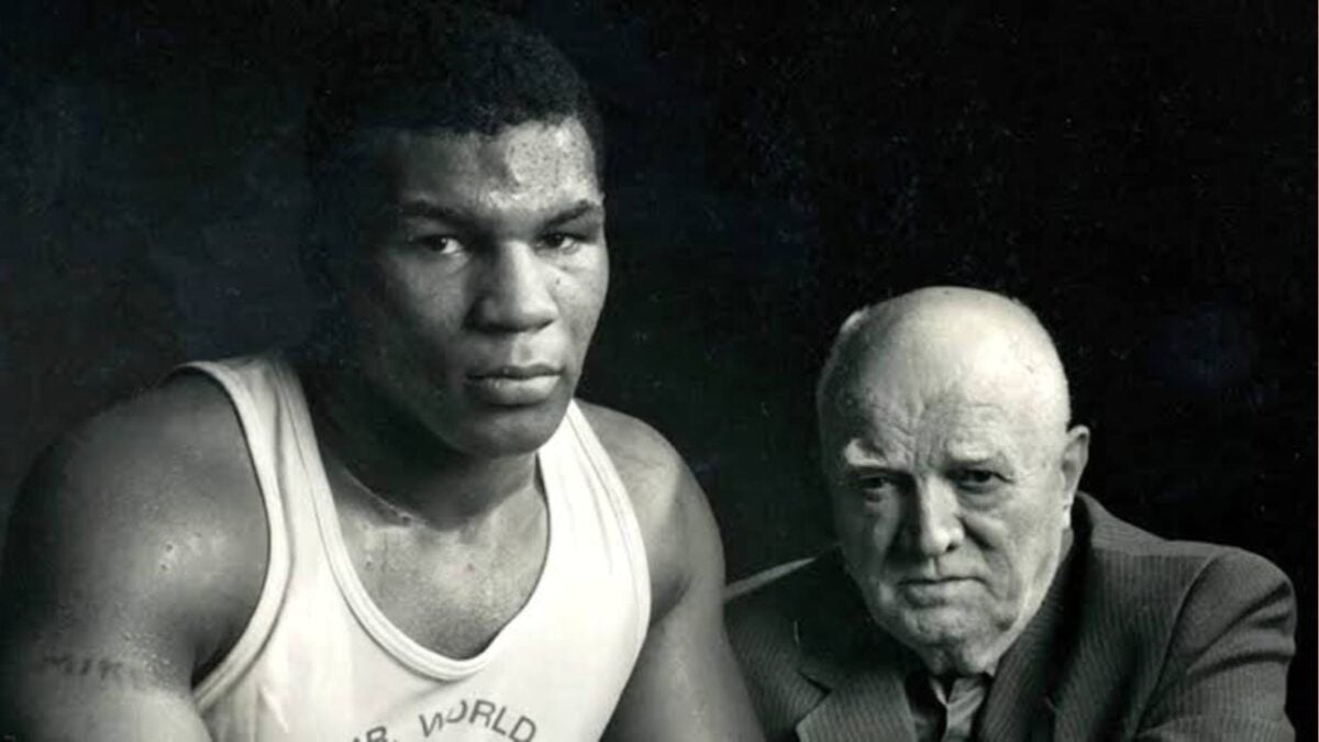 Cus D'Amato and Mike Tyson