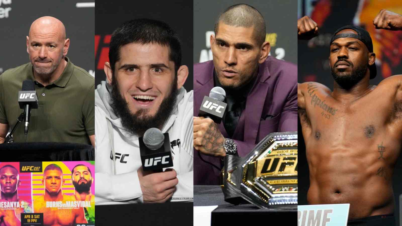 Days after Dana White passionately defended Jon Jones, Islam Makhachev and Alex Pereira rank higher in the P4P list