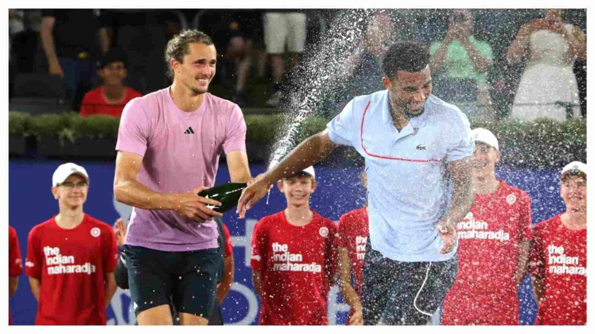 Alexander Zverev and Arthur Fils