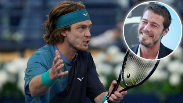 Andrey Rublev and Marat Safin