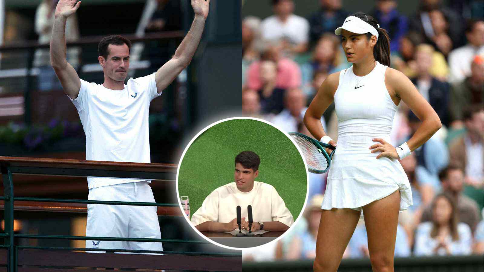 “She had her reasons to do it,” Carlos Alcaraz sympathizes with Emma Raducanu for pulling out of her mixed doubles match with Andy Murray