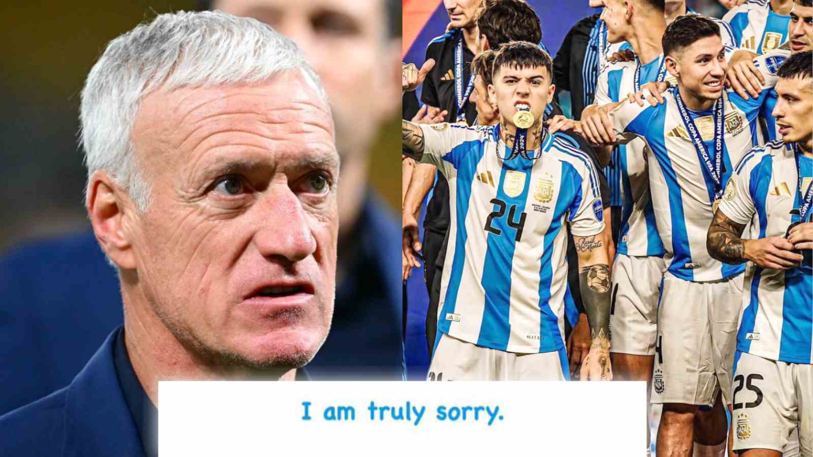 Enzo Fernandez apologizes for his racist song targeting French footballers during Argentina’s Copa America celebration