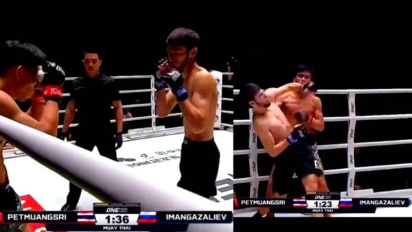 Asadula Imangazaliev defeats Petmuangsri Wankhongohm MBK via KO at 1:45 of R1