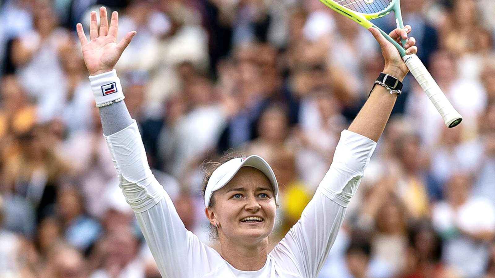 “Nobody’s gonna believe that I won,” Barbora Krejcikova surprises herself as she wins the Wimbledon 2024 title against Jasmine Paolini in an epic three-setter