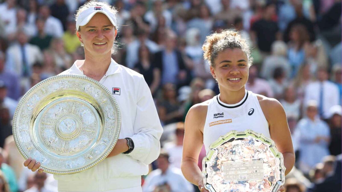 Barbora Krejcikova, Jasmine Paolini 1