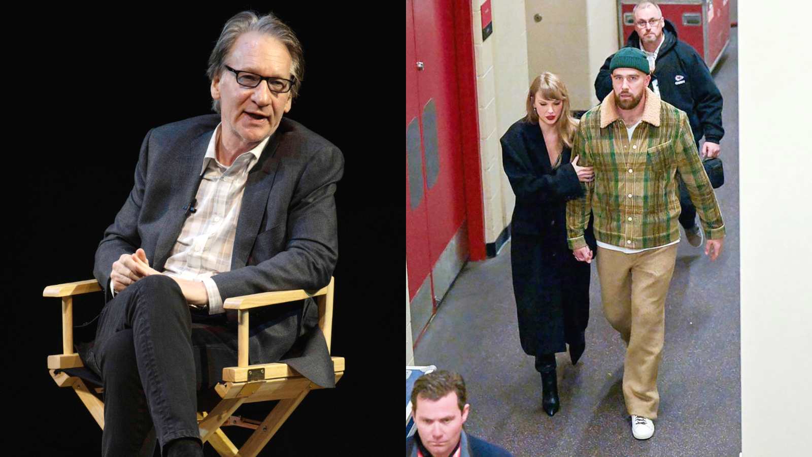 ‘Controversial’ Bill Maher predicts Travis Kelce will “dump” girlfriend Taylor Swift soon