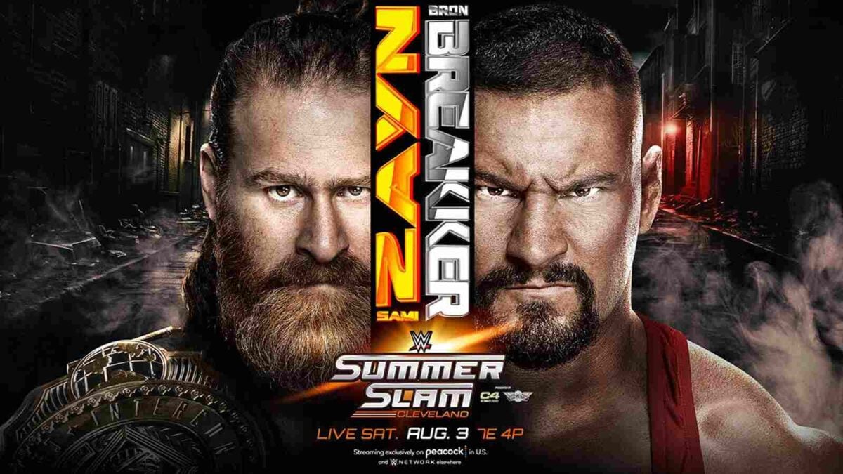 Bron Breakker vs. Sami Zayn at SummerSlam