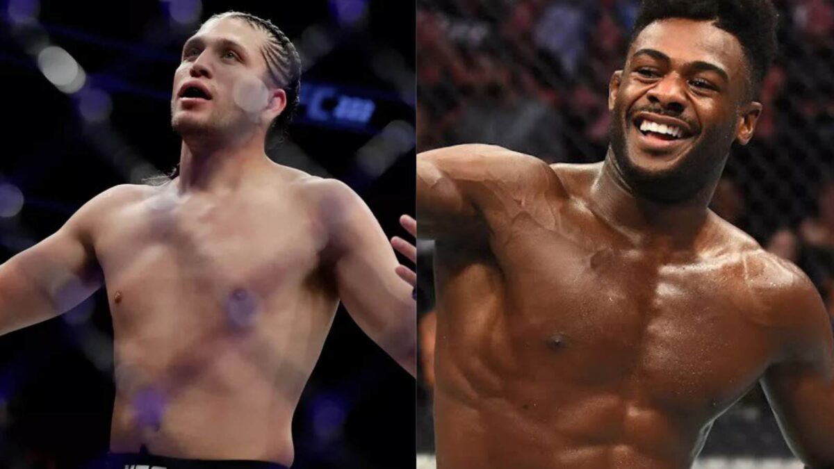 Brian Ortega and Aljamain Sterling 