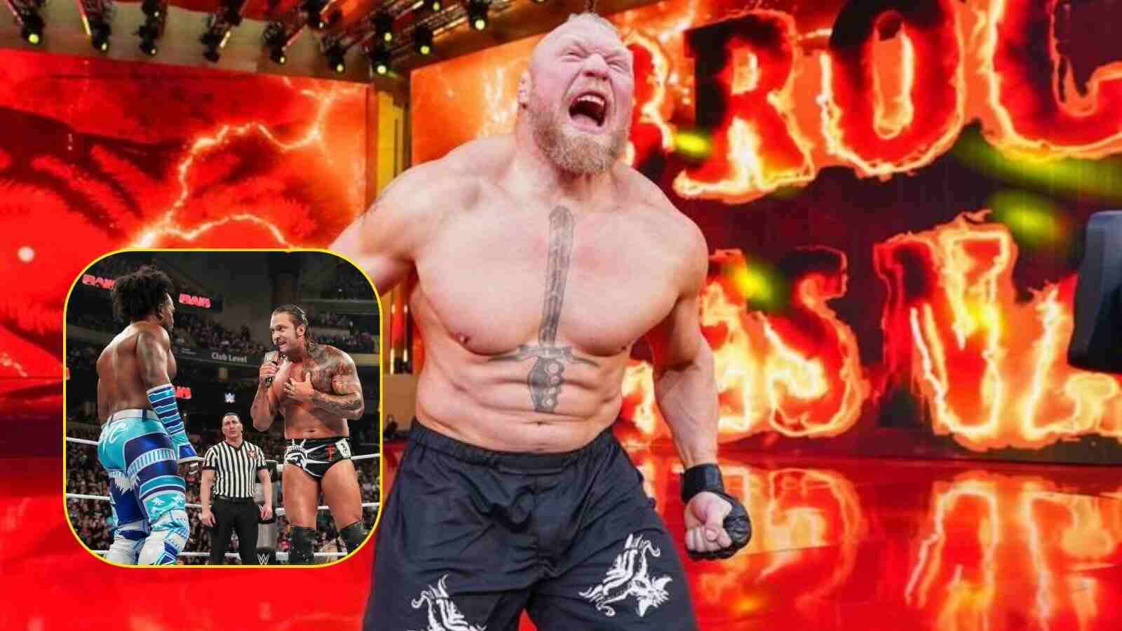 WATCH: 39-year-old star drops a SHOCKING Brock Lesnar reference on Raw