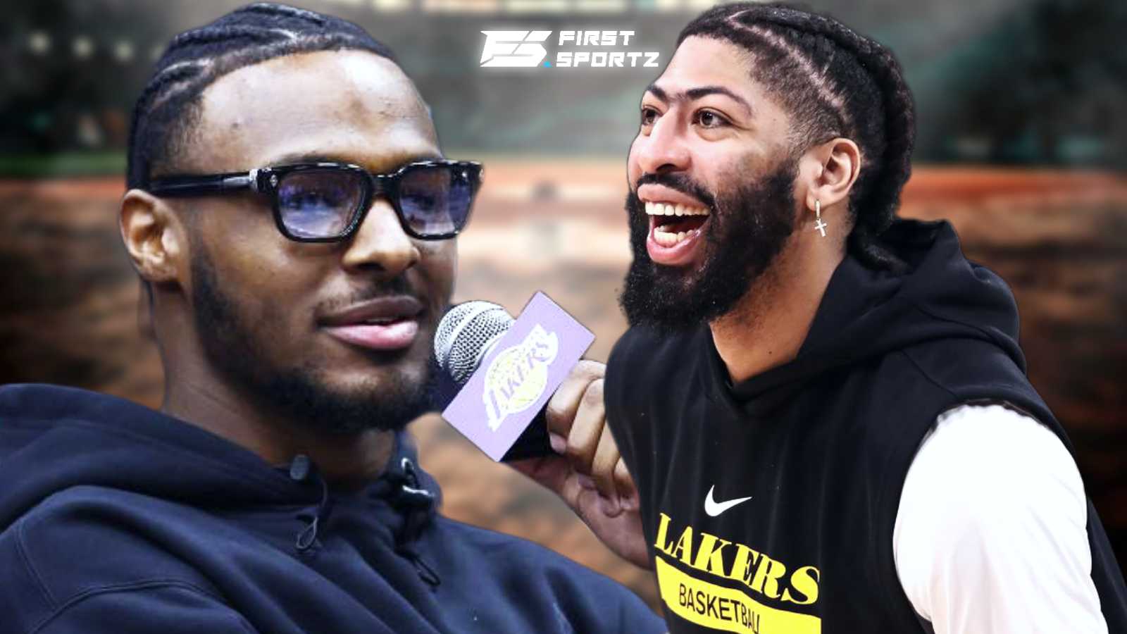 Bronny James admits Anthony Davis’ presence at Lakers will take a ‘lot of pressure off him’