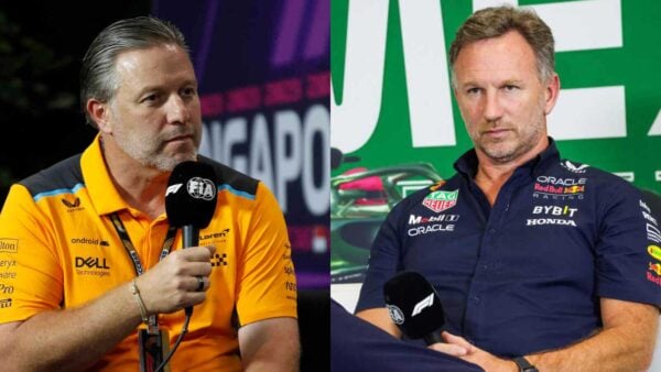 Zak Brown and Christian Horner (via IMAGO)