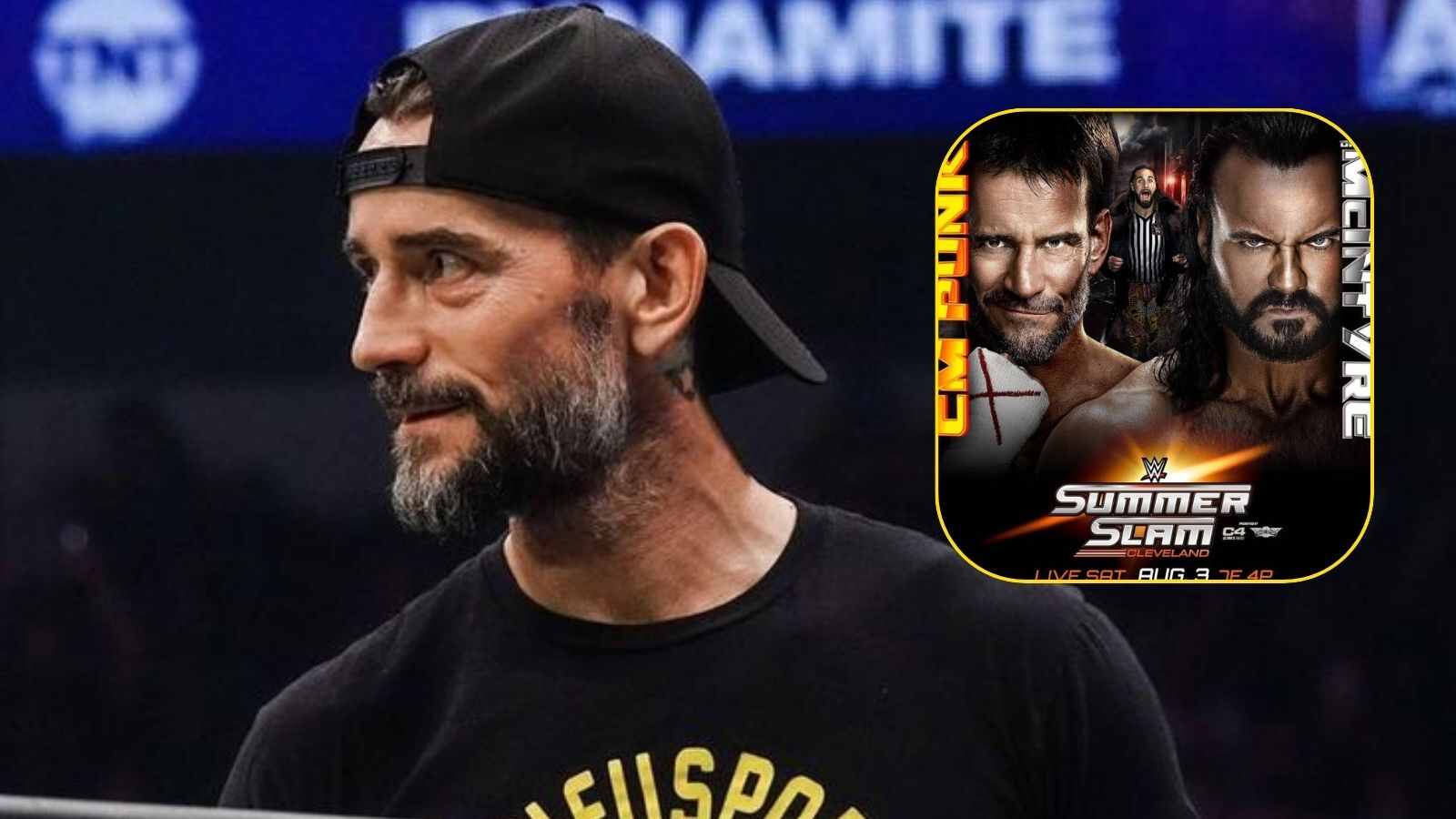 CM Punk reunites with former AEW champions ahead of grudge match against Drew McIntyre at SummerSlam