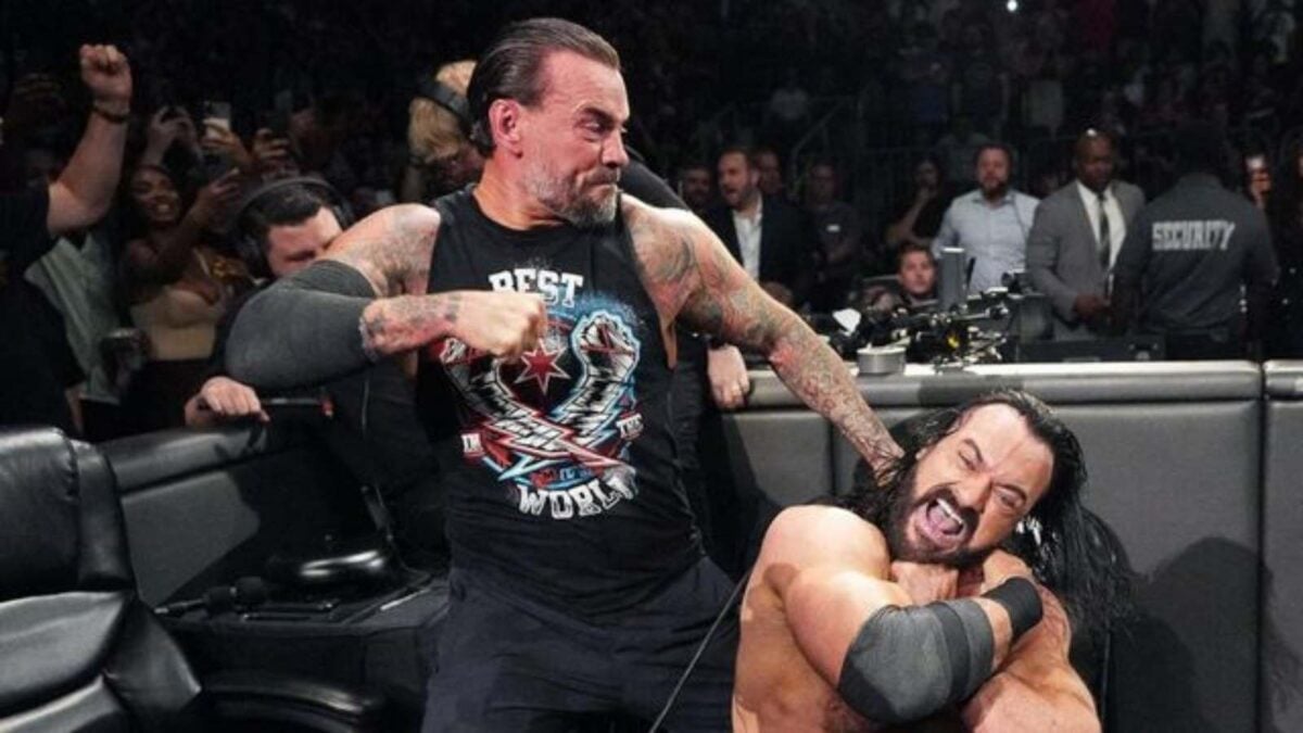 CM Punk and Drew McIntyre 