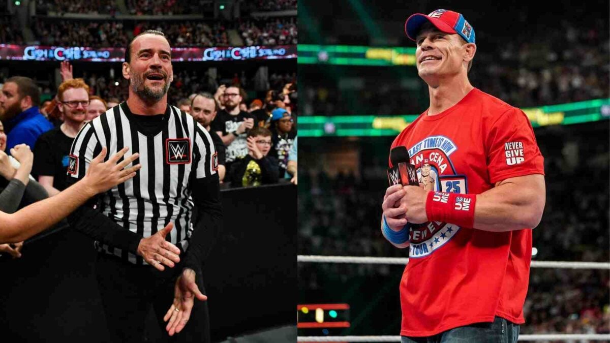 CM Punk and John Cena