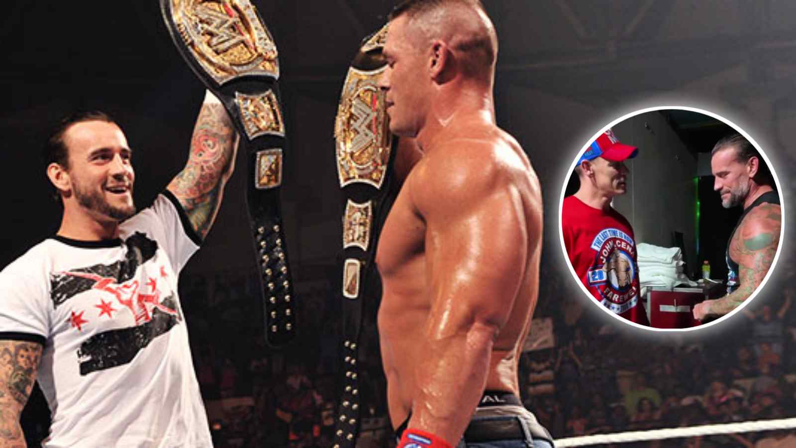 WATCH: WWE releases backstage footage of CM Punk meeting John Cena at Money in the Bank 