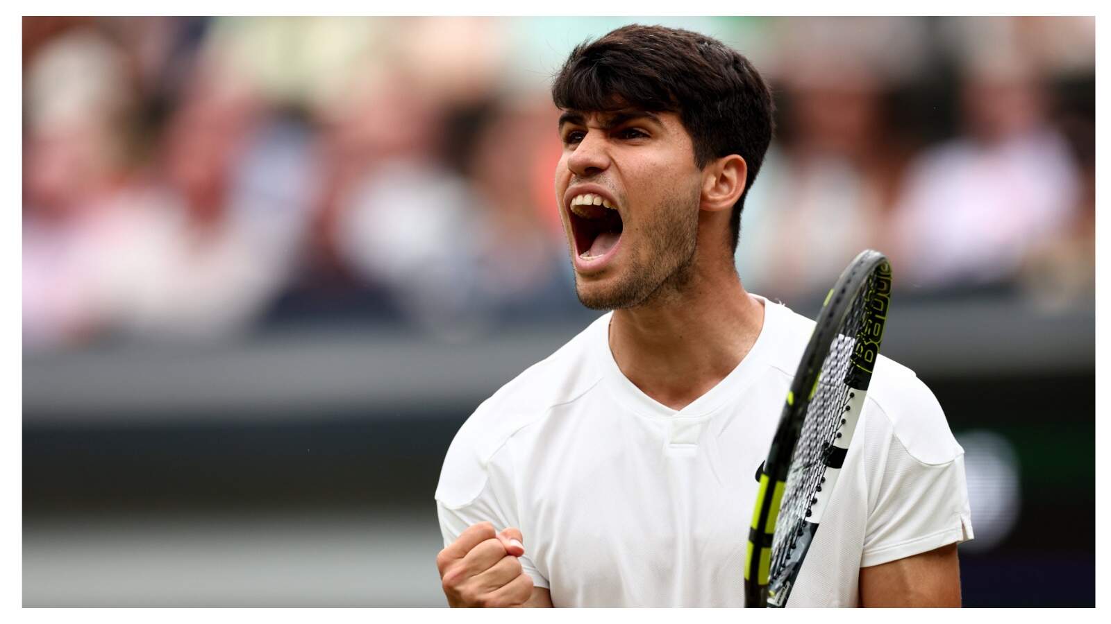 “Was really difficult for me to adapt my game and find solutions,” Carlos Alcaraz escapes a mighty scare to get past Frances Tiafoe in the third round of Wimbledon