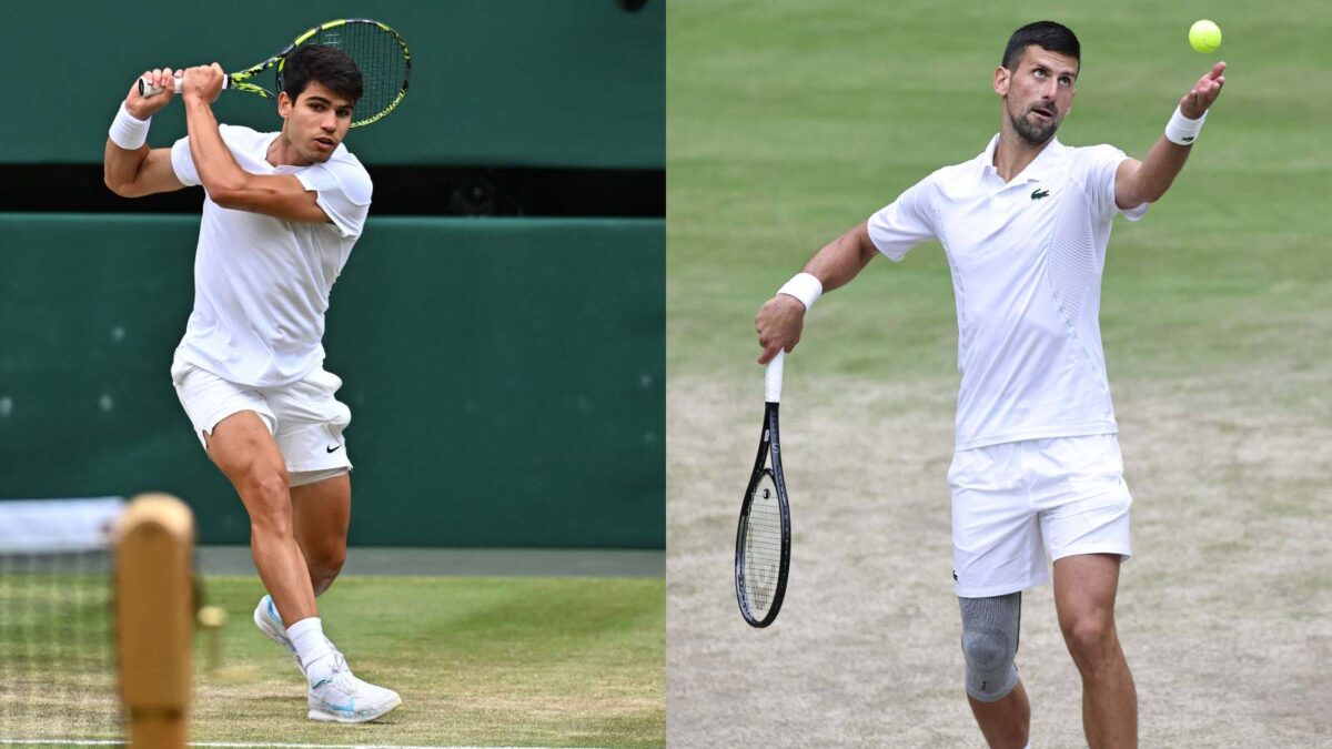 Carlos Alcaraz, Novak Djokovic