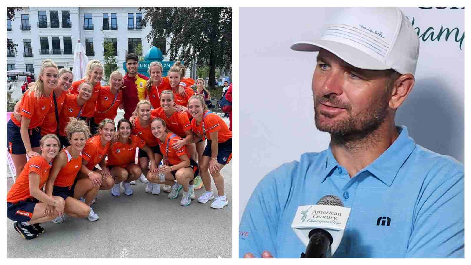 “You ain’t sly,” Mardy Fish has a cheeky reaction to Carlos Alcaraz being surrounded by female athletes at Olympic Village