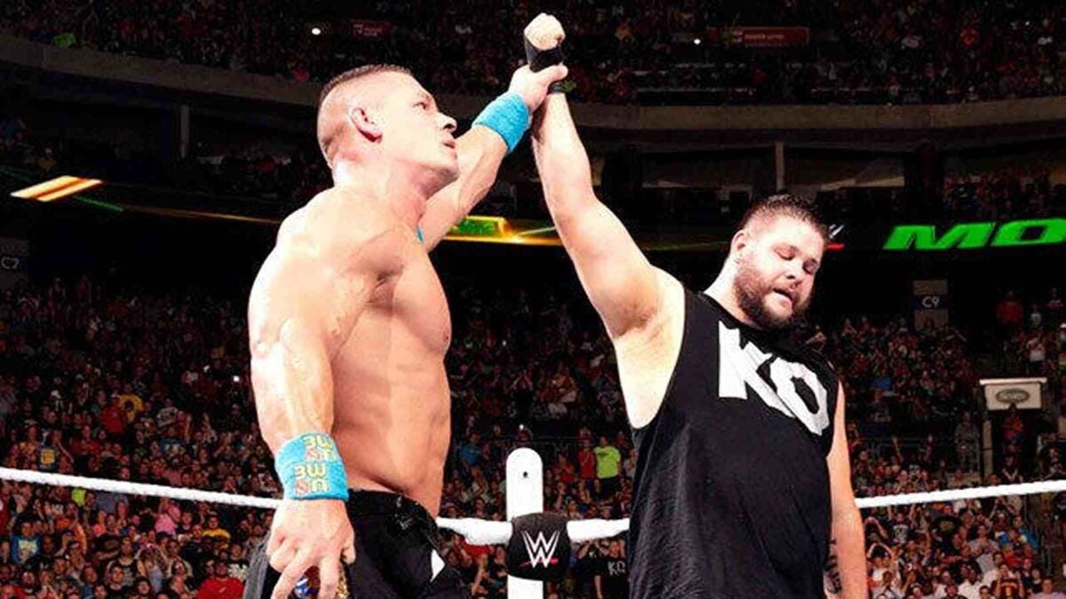 John Cena and Kevin Owens