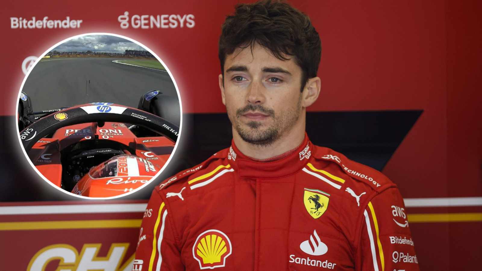 “Still hungover from Monaco?” – Fans mock Charles Leclerc for getting knocked out in Q2 at British GP