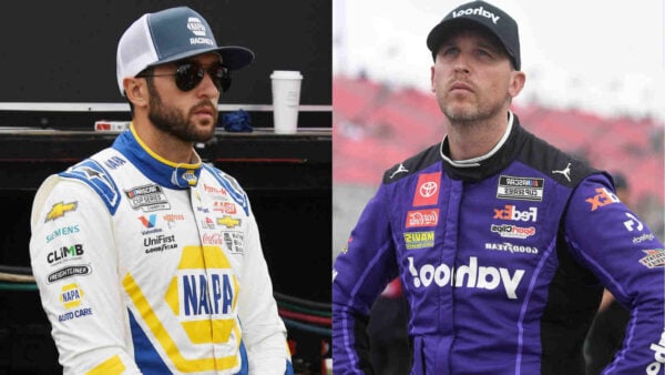 Chase Elliott and Denny Hamlin