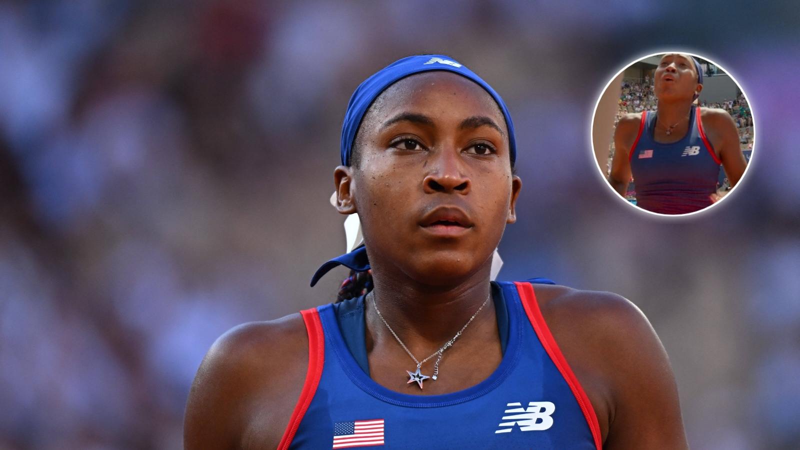 WATCH: “I’m getting cheated!” Coco Gauff breaks down in tears as she lashes out at chair umpire over controversial call at Paris Olympics