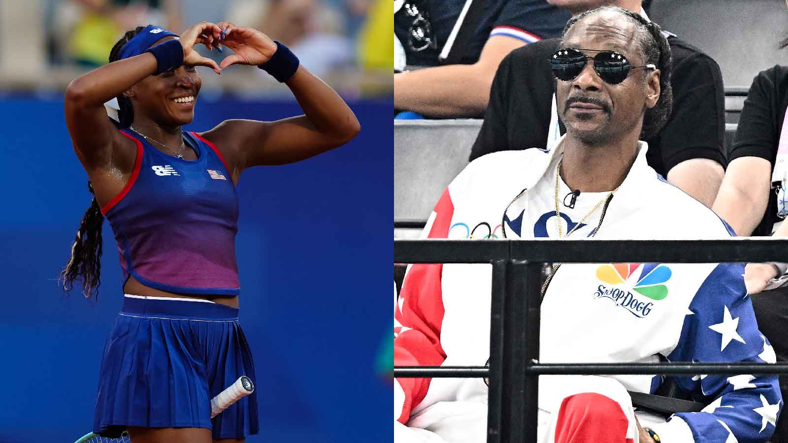 Coco Gauff reacts to featuring on Snoop Dogg’s Paris Olympics-themed t-shirt