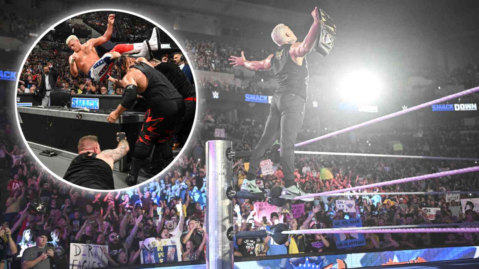 “IT’S THE SAME SH*T EVERY WEEK”- WWE Universe disappointed after Bloodline’s vicious onslaught continues on SmackDown  