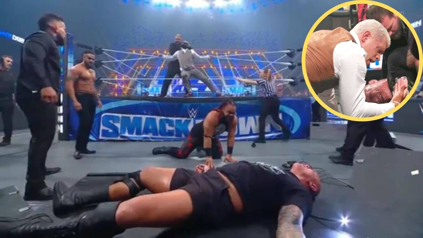 WATCH: What Cody Rhodes did for Randy Orton after he struggled to even walk following brutal beatdown from The Bloodline after SmackDown went off-air 