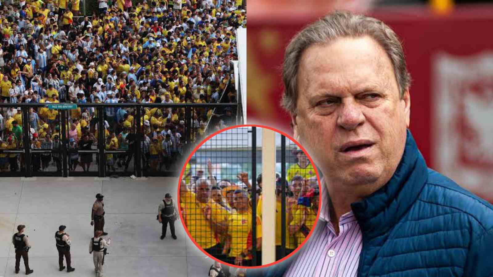 Colombian football president and his son arrested after Copa America final, pinned with battery charges