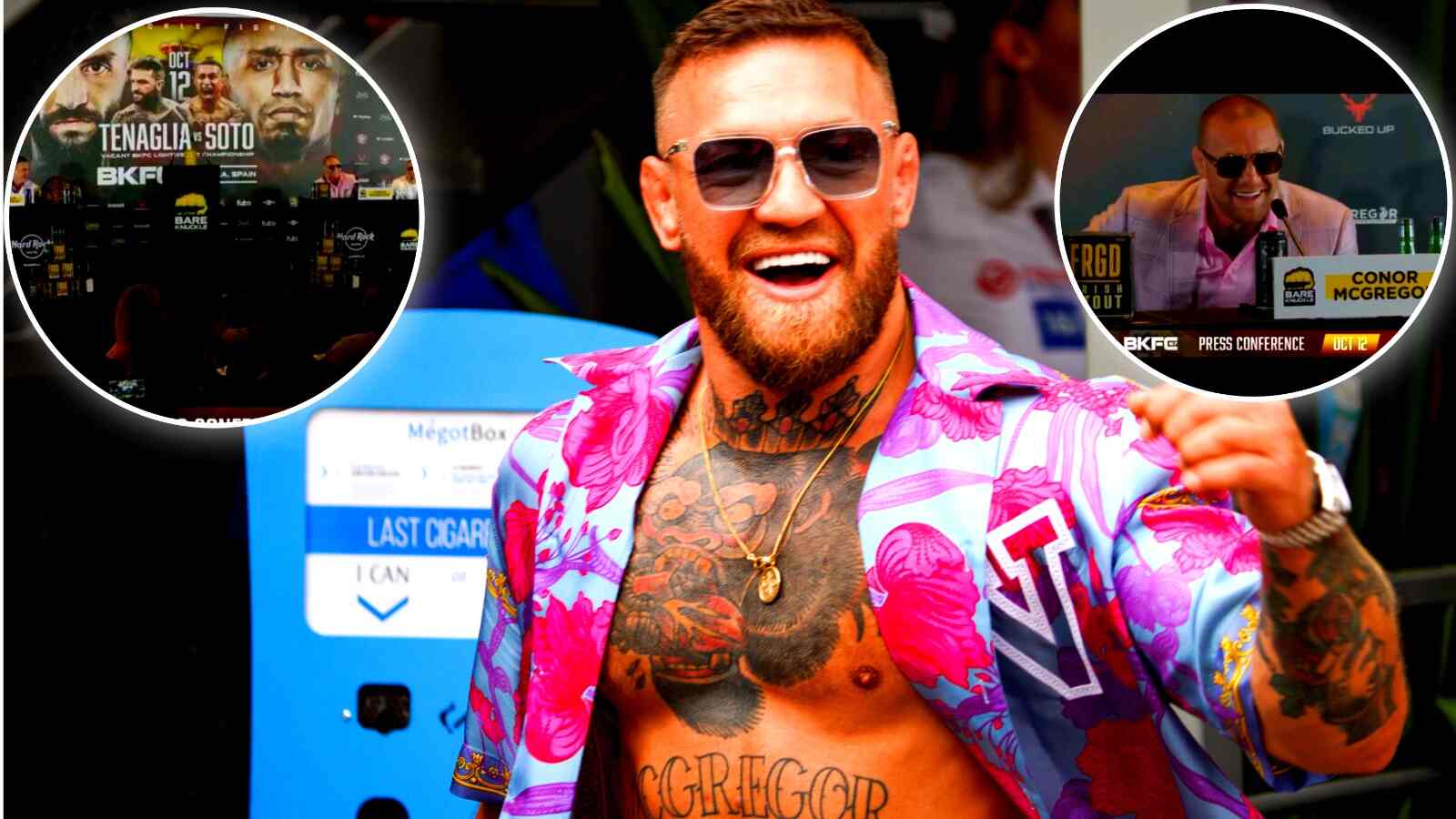 “Who da fu*k is that guy?” Conor McGregor hilariously reacts to impressionist at press conference