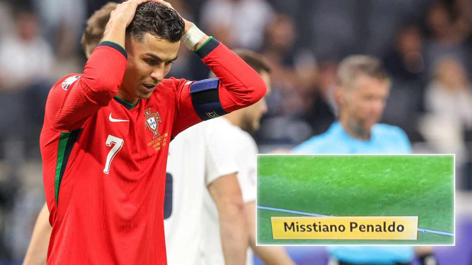 BBC bizarrely labels Cristiano Ronaldo as ‘Misstiano Penaldo’ after his brutal penalty miss against Slovenia