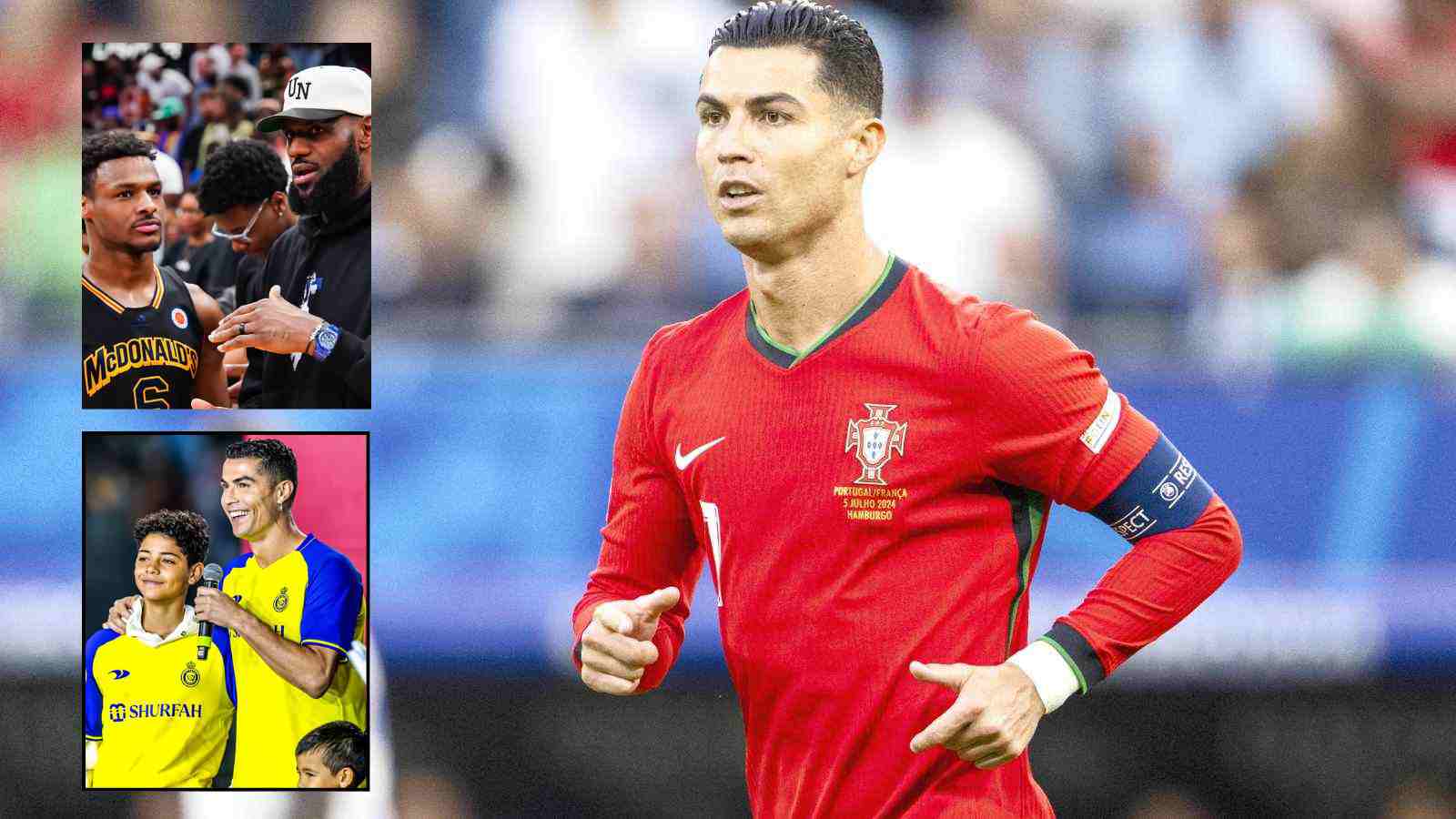 Cristiano Ronaldo has a LeBron James-like dream which stops him from retirement