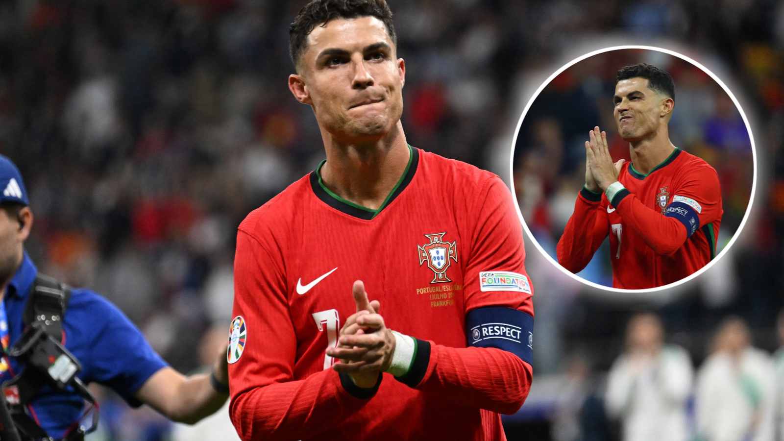 WATCH: ‘Humble’ Cristiano Ronaldo apologizes immediately after converting a penalty following his bizarre miss just minutes earlier