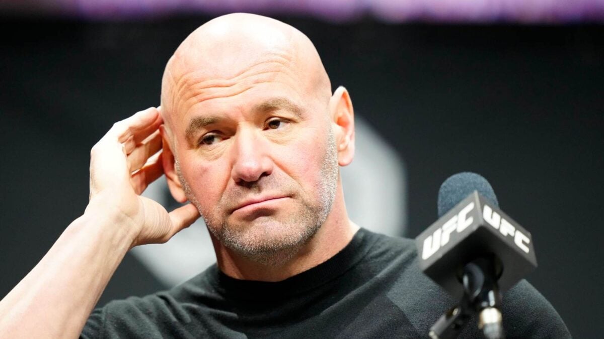 Dana White said women will never fight in the UFC