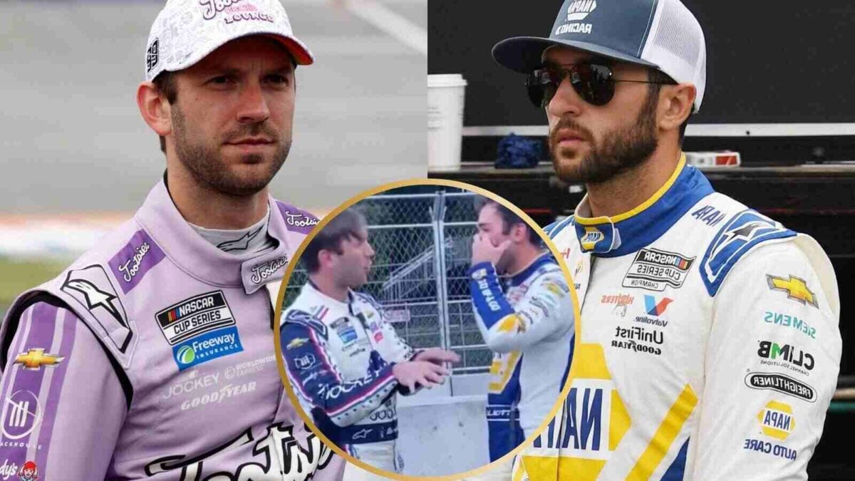 Daniel Suarez and Chase Elliott