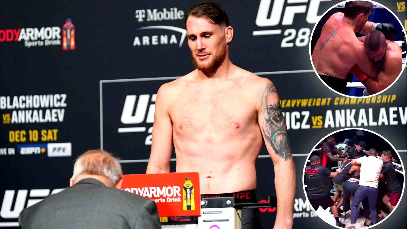 WATCH: Huge Brawl ERUPTS after Darren Till’s boxing debut over controversial stoppage