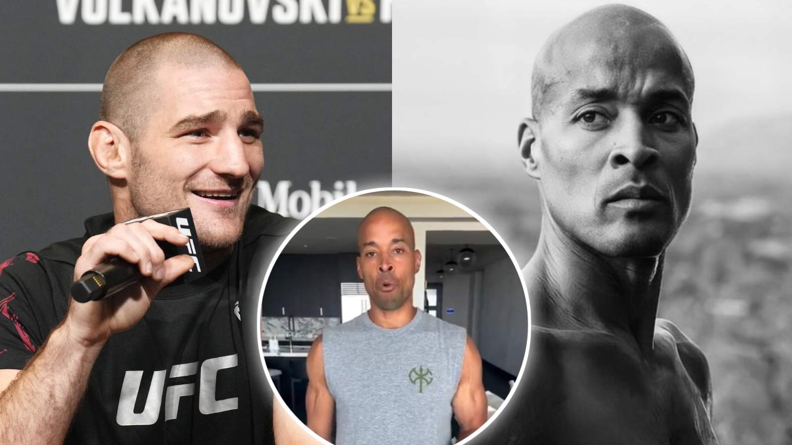 Ex-Navy Seal David Goggins LEAKS UFC fighter Sean Strickland’s DMs after disrespectful call out