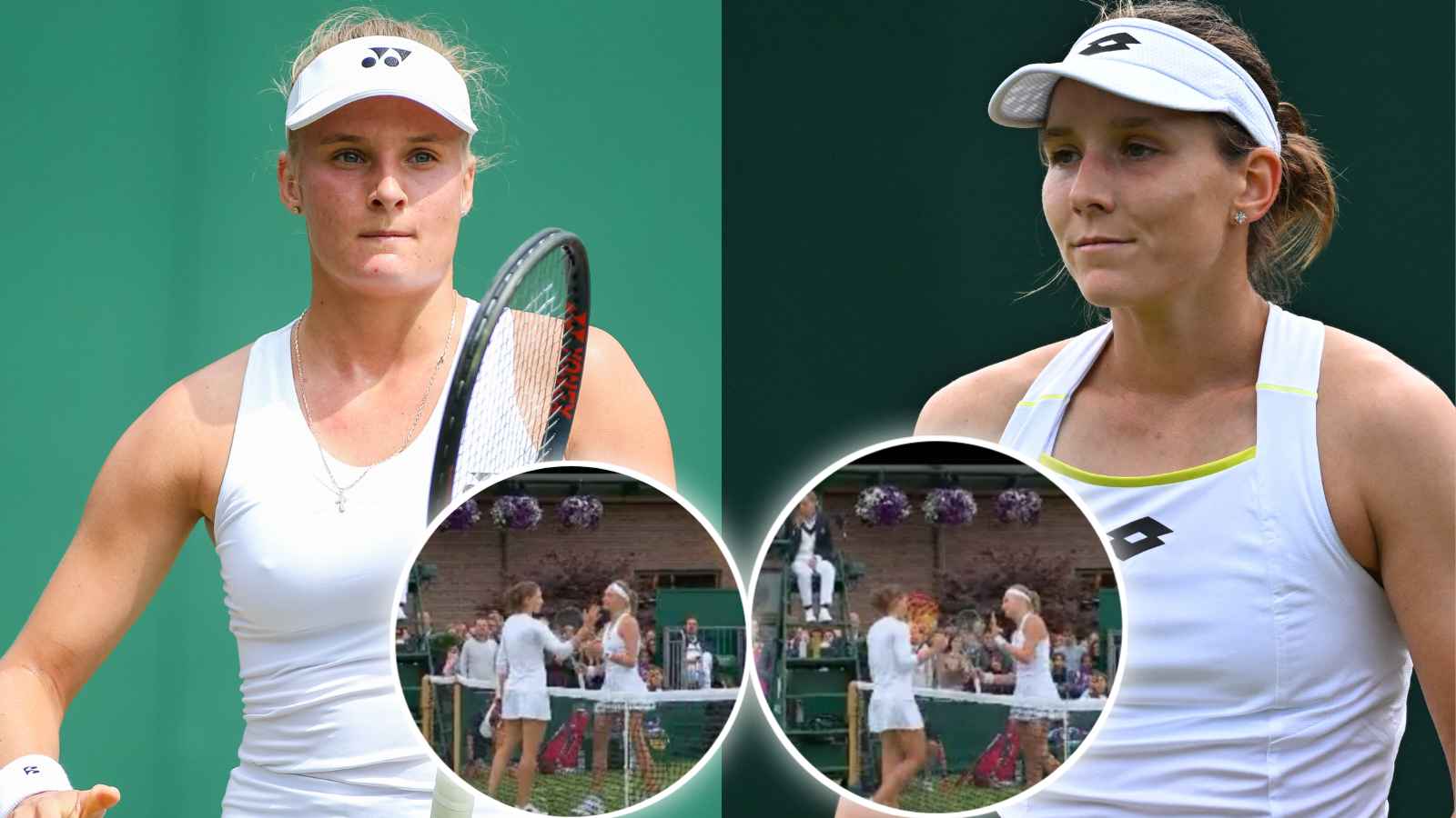 WATCH: “But she is French!”- Ukraine’s Dayana Yastremska refuses to shake hands with Russian-born French player Varvara Gracheva at Wimbledon, fans react