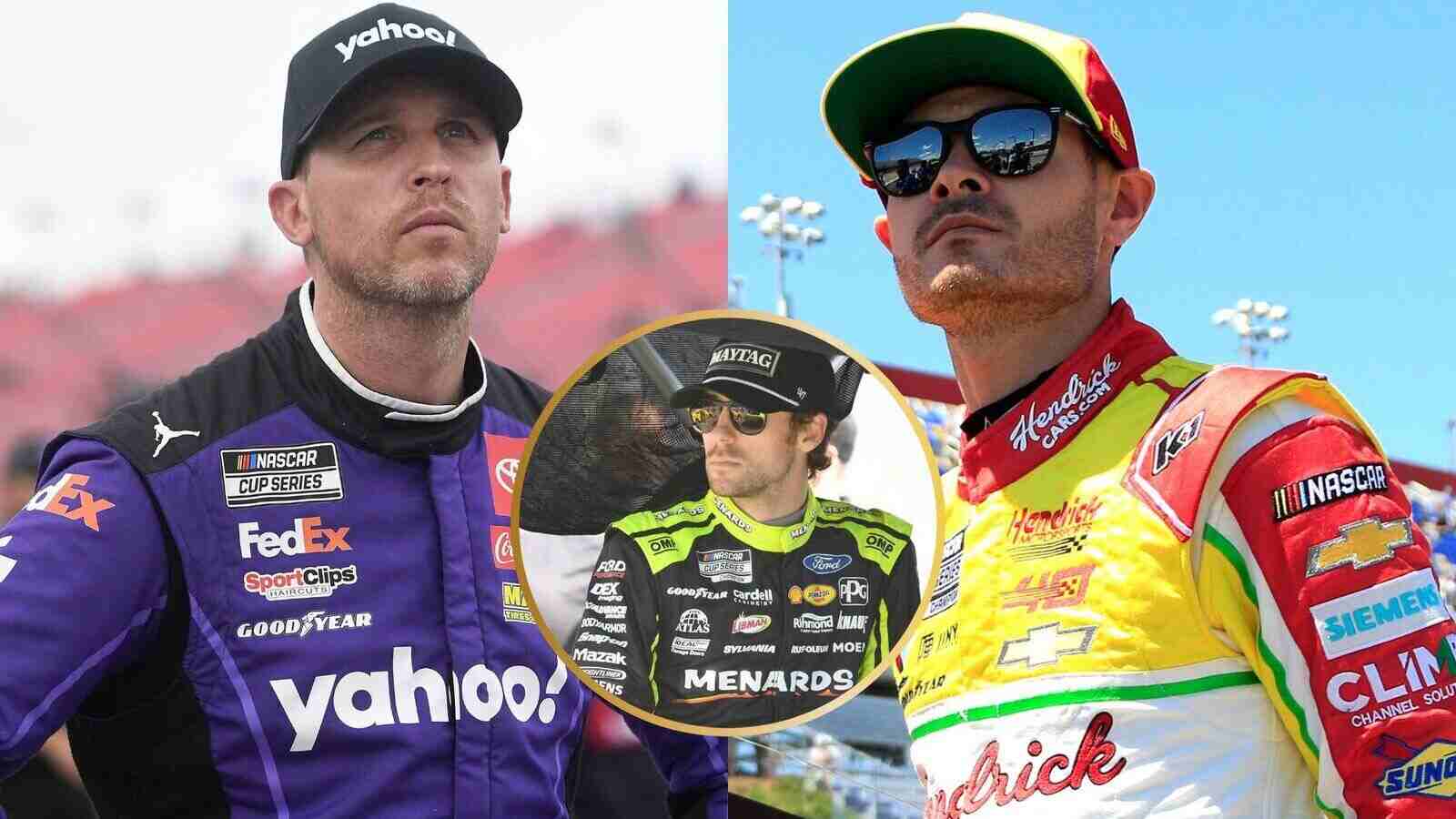 Ryan Blaney admits he “don’t look forward to racing” Kyle Larson and Denny Hamlin