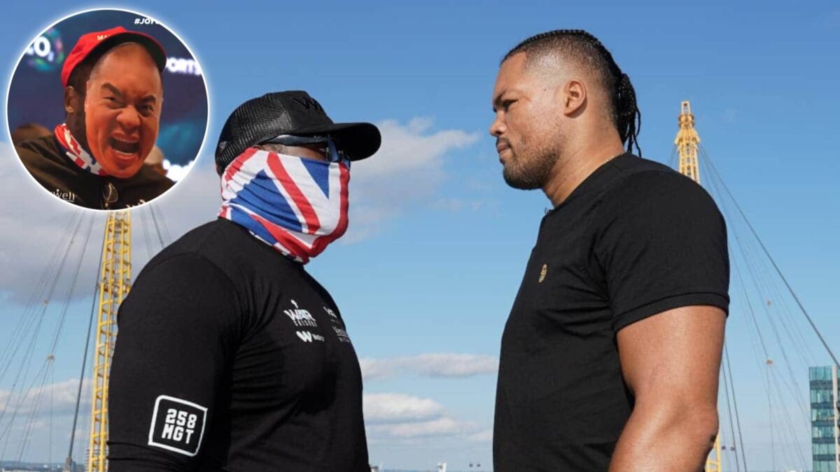 Derek Chisora trolls Joe Joyce at weigh-ins